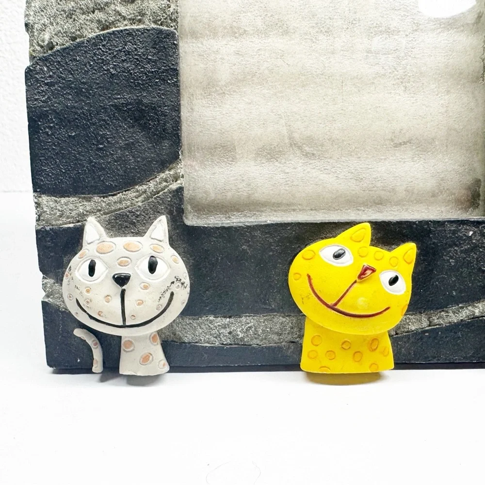 Slate 3D Cat Picture Frame